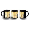 TAZA COMPLETAMENTE NEGRA DBZ MAJIN VEGETA SSJ2 FURIOSO personalizada
