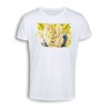 CAMISETA TACTO ALGODÓN DBZ MAJIN VEGETA SSJ2 FURIOSO cómoda personalizada