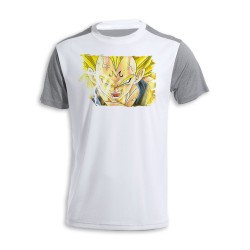 CAMISETA DISEÑO BICOLOR DBZ...