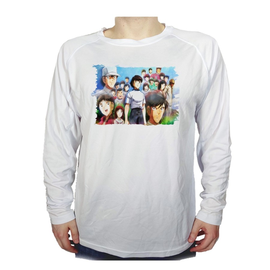 CAMISETA MANGA LARGA OLIVER Y BENJI PERSONAJES SERIE DIBUJOS personalizada