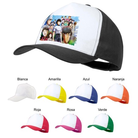 GORRA COLORES OLIVER Y BENJI PERSONAJES SERIE DIBUJOS color personalizada