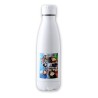 BIDON 700 ML ACERO INOXIDABLE OLIVER Y BENJI PERSONAJES SERIE DIBUJOS tapon seguridad botella