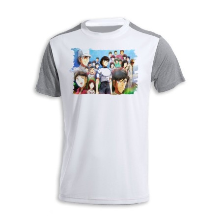 CAMISETA DISEÑO BICOLOR OLIVER Y BENJI PERSONAJES SERIE DIBUJOS personalizada