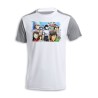 CAMISETA DISEÑO BICOLOR OLIVER Y BENJI PERSONAJES SERIE DIBUJOS personalizada