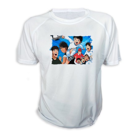 CAMISETA campeones oliver y benji serie dibujos personalizada