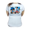 CAMISETA MUJER campeones oliver y benji serie dibujos moda personalizada