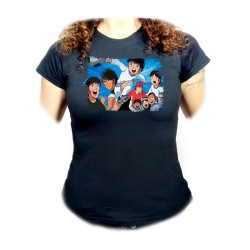 CAMISETA NEGRA MUJER...