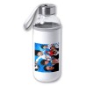 BIDON DE 420 ML CON FUNDA DE NEOPRENO campeones oliver y benji serie dibujos tapon seguridad