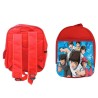 MOCHILA ROJA Oliver y benji capitan tsubasa futbol infantil escolar personalizado