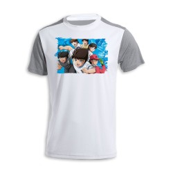 CAMISETA DISEÑO BICOLOR...