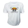 CAMISETA LOGO ONE PIECE CALAVERA PIRATAS LUFFY personalizada