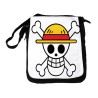 BANDOLERA REPORTERO MEDIANA BOLSO LOGO ONE PIECE CALAVERA PIRATAS LUFFY bolsa mochila hombro