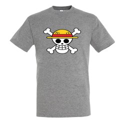 CAMISETA GRIS MEZCLA LOGO...