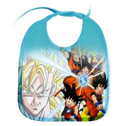 BABERO COLORES SON GOKU DRAGON BALL SUPER SAIJAJIN TRASFORMACIONES personalizado bebe