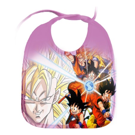 BABERO COLORES SON GOKU DRAGON BALL SUPER SAIJAJIN TRASFORMACIONES personalizado bebe