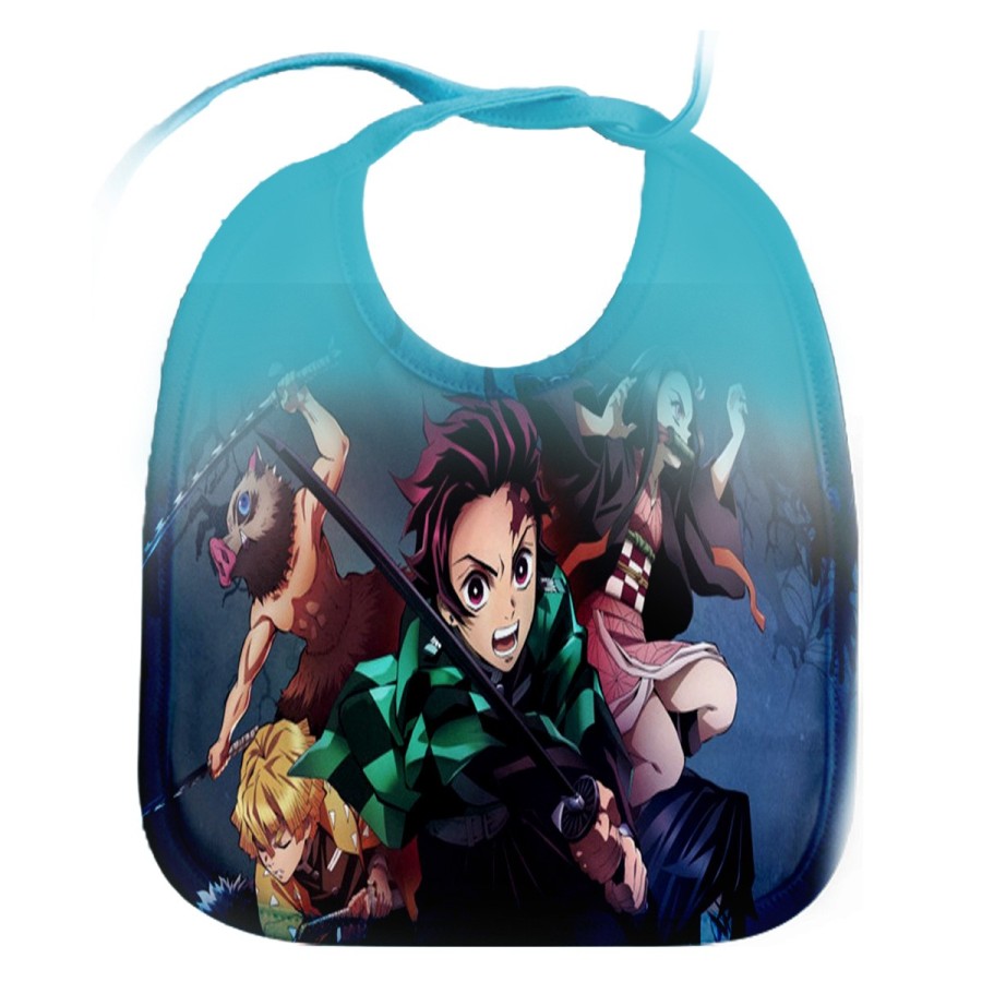 BABERO COLORES DEMON SLAYER ACCION PERSONAJES personalizado bebe