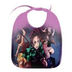 BABERO COLORES DEMON SLAYER ACCION PERSONAJES personalizado bebe