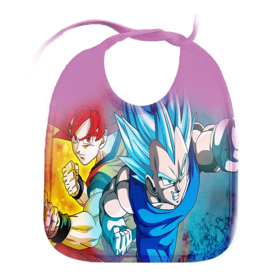 BABERO COLORES DRAGON BALL SUPER GODS SSJ personalizado bebe