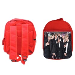 MOCHILA ROJA BTS GALA MAP...