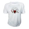 CAMISETA hellfire club fuego infernal grupo rol personalizada