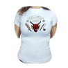 CAMISETA MUJER hellfire club fuego infernal grupo rol moda personalizada