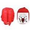 MOCHILA ROJA hellfire club fuego infernal grupo rol escolar personalizado