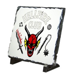 PLACA PIZARRA hellfire club...