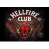 TAZA MÁGICA club fuego infernal rol hellfire dados juego mesa personalizada