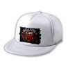 GORRA 5 PANELES REDECILLA TRASERA club fuego infernal rol hellfire dados juego mesa estilo rapero