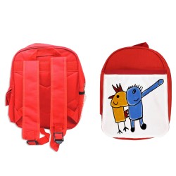 MOCHILA ROJA GALLIFANTE...