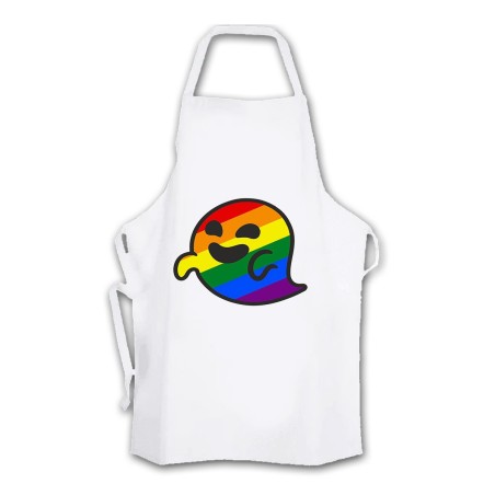 DELANTAL GAYSPER FANTASMA ORGULLO GAY MEME cocina personalizado