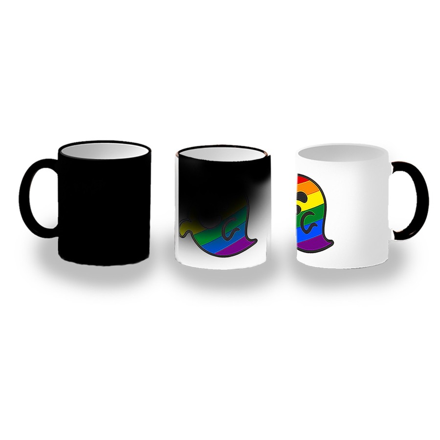 TAZA MÁGICA GAYSPER FANTASMA ORGULLO GAY MEME personalizada