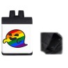 PACK MOCHILA Y ESTUCHE GAYSPER FANTASMA ORGULLO GAY MEME material escolar