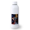 BIDON 500 ML ACERO INOXIDABLE raras cosas mundo reves miedo terror accion deporte deportivo botella senderismo