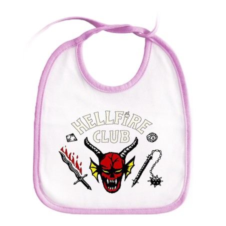 BABERO COLORES hellfire club fuego infernal grupo rol personalizado bebe