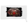 TOALLA GIMNASIO GYM ABSORBENTE club fuego infernal rol hellfire dados juego mesa suave con bolsita