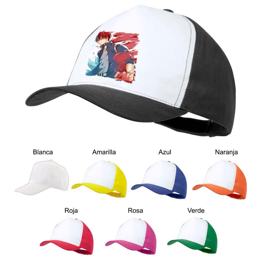 GORRA COLORES MY HERO ACADEMIA KISHOTO color personalizada