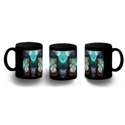 TAZA COMPLETAMENTE NEGRA...