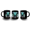 TAZA COMPLETAMENTE NEGRA goku bebe bola de dragon z personalizada