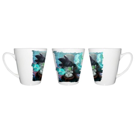 TAZA CÓNICA goku bebe bola de dragon z conica personalizada
