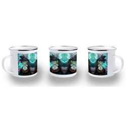 TAZA METALICA goku bebe...