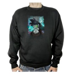 SUDADERA NEGRA goku bebe...