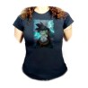 CAMISETA NEGRA MUJER goku bebe bola de dragon z oferta personalizada