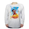 CAMISETA MANGA LARGA GOKU CHICO BOLA DE DRAGON NUBE personalizada