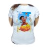 CAMISETA MUJER GOKU CHICO BOLA DE DRAGON NUBE moda personalizada