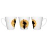 TAZA CÓNICA bola de dragon goku chico pequeño conica personalizada