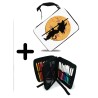 PACK MOCHILA Y ESTUCHE bola de dragon goku chico pequeño material escolar