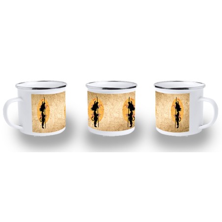 TAZA METALICA bola de dragon goku chico pequeño metal personalizada