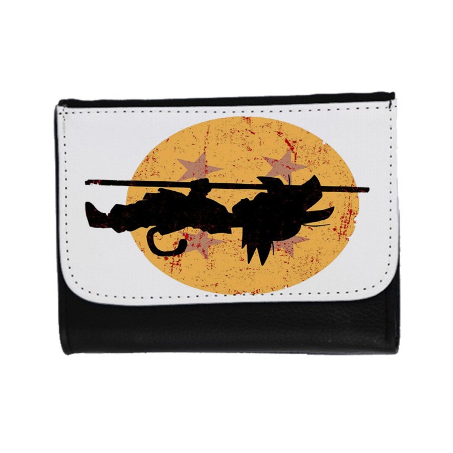 BILLETERA BILLETERO bola de dragon goku chico pequeño unisex negro monedero