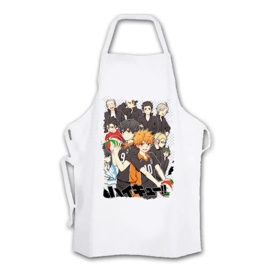 DELANTAL HAIKYUU TO THE TOP cocina personalizado